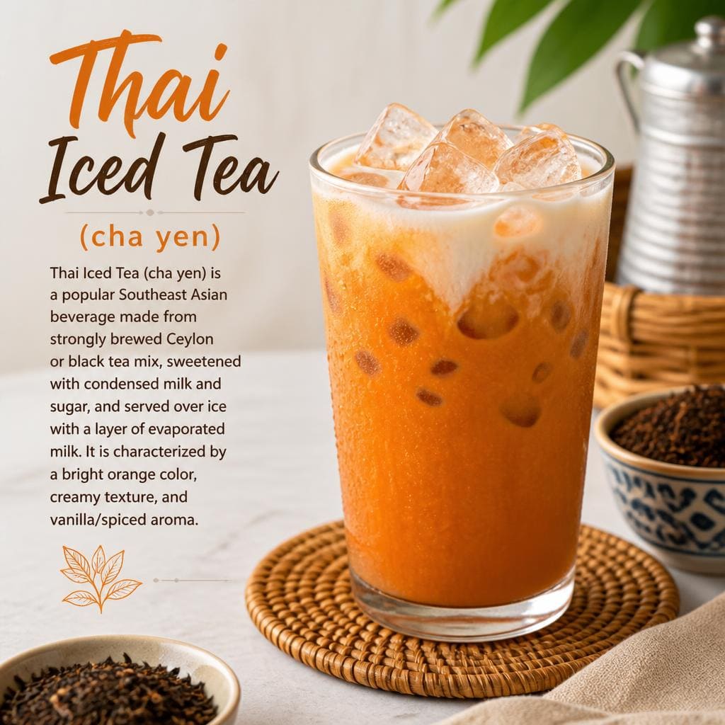 Thai Iced Tea Six Ounces Coffee